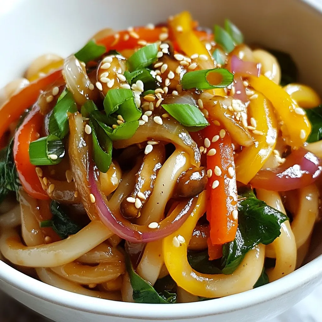 Yaki Udon Noodles Flavorful and Easy Recipe Guide