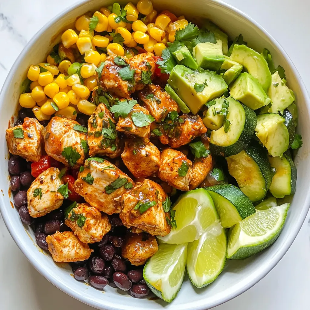 Tex Mex Chicken and Zucchini Flavorful Dinner Delight