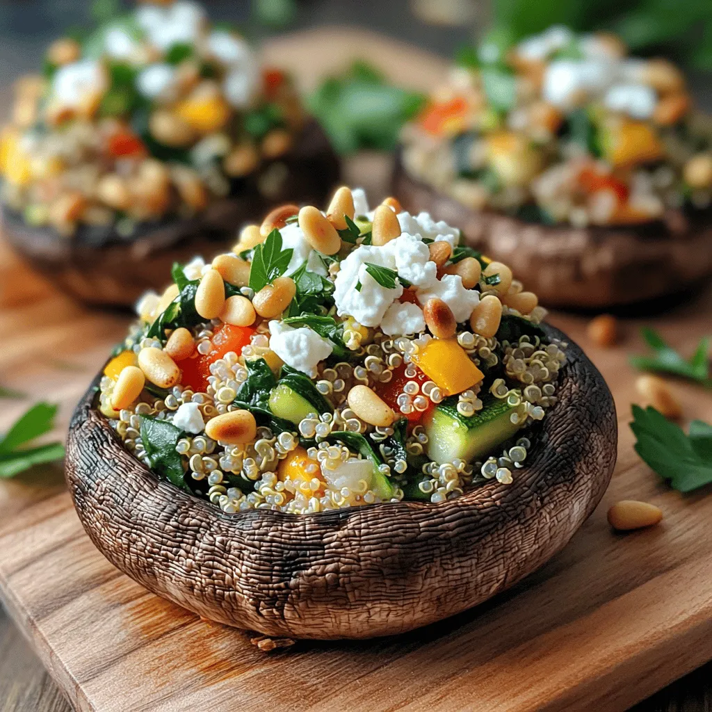 Stuffed Portobello Mushrooms Flavorful and Easy Recipe