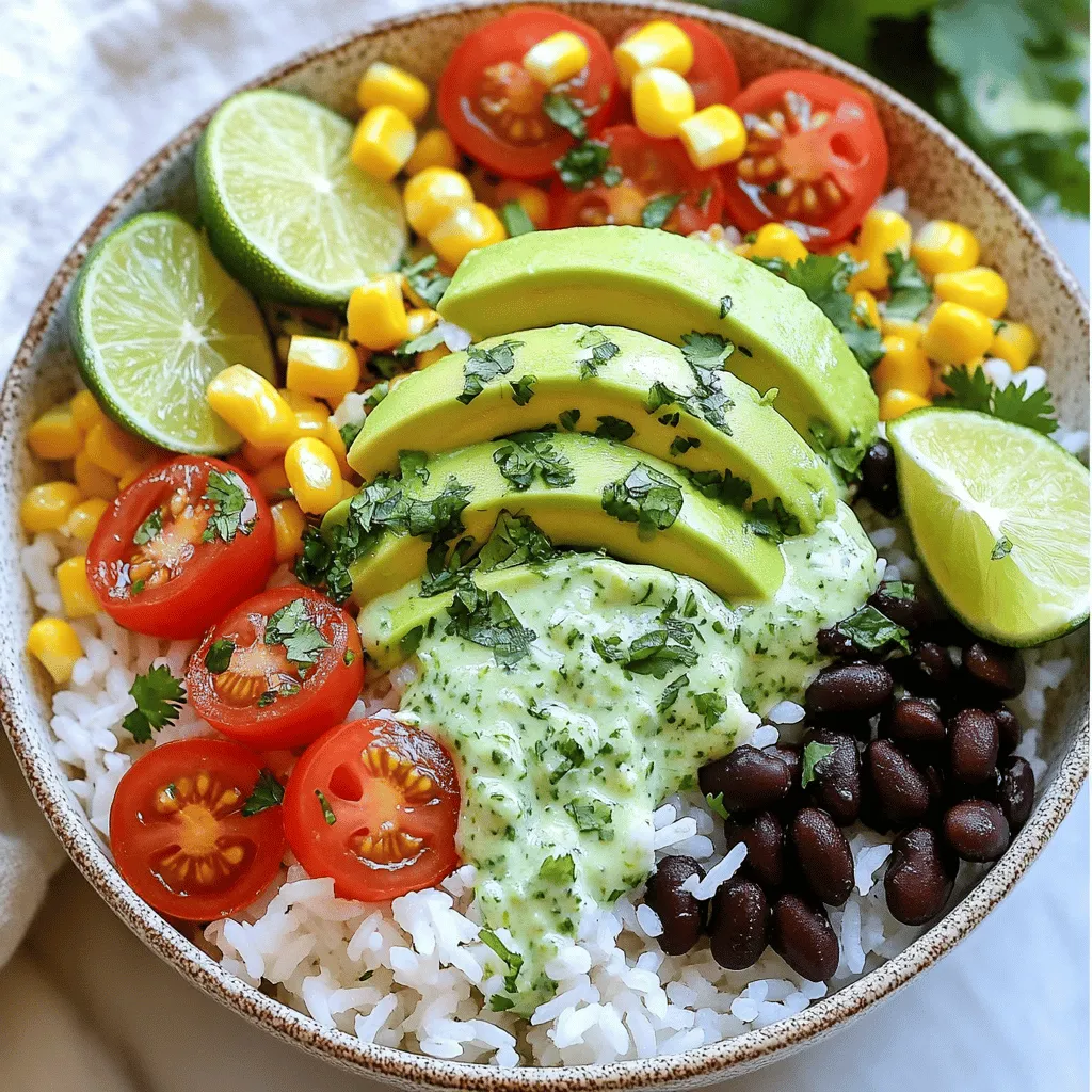 Cilantro Lime Rice Bowl Fresh and Flavorful Delight