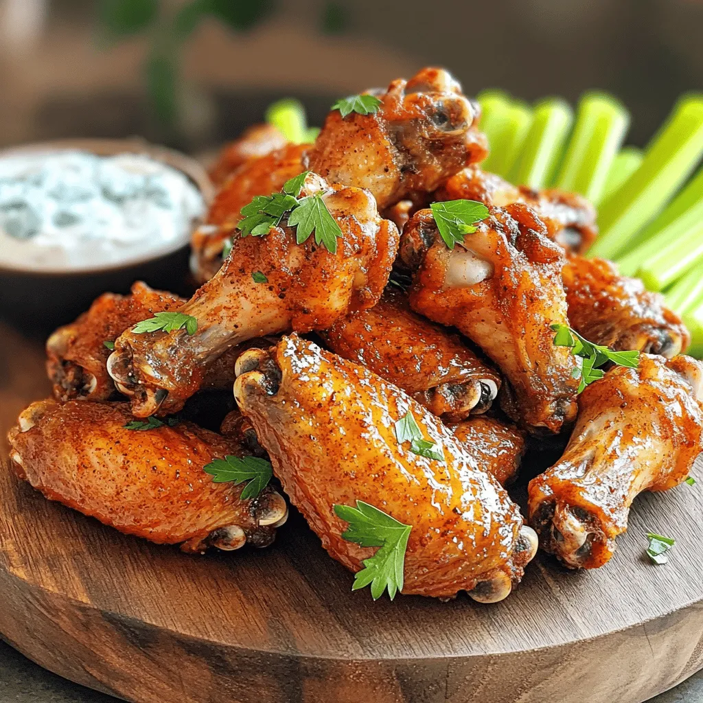 Crispy Air Fryer Chicken Wings Flavorful Delight Recipe