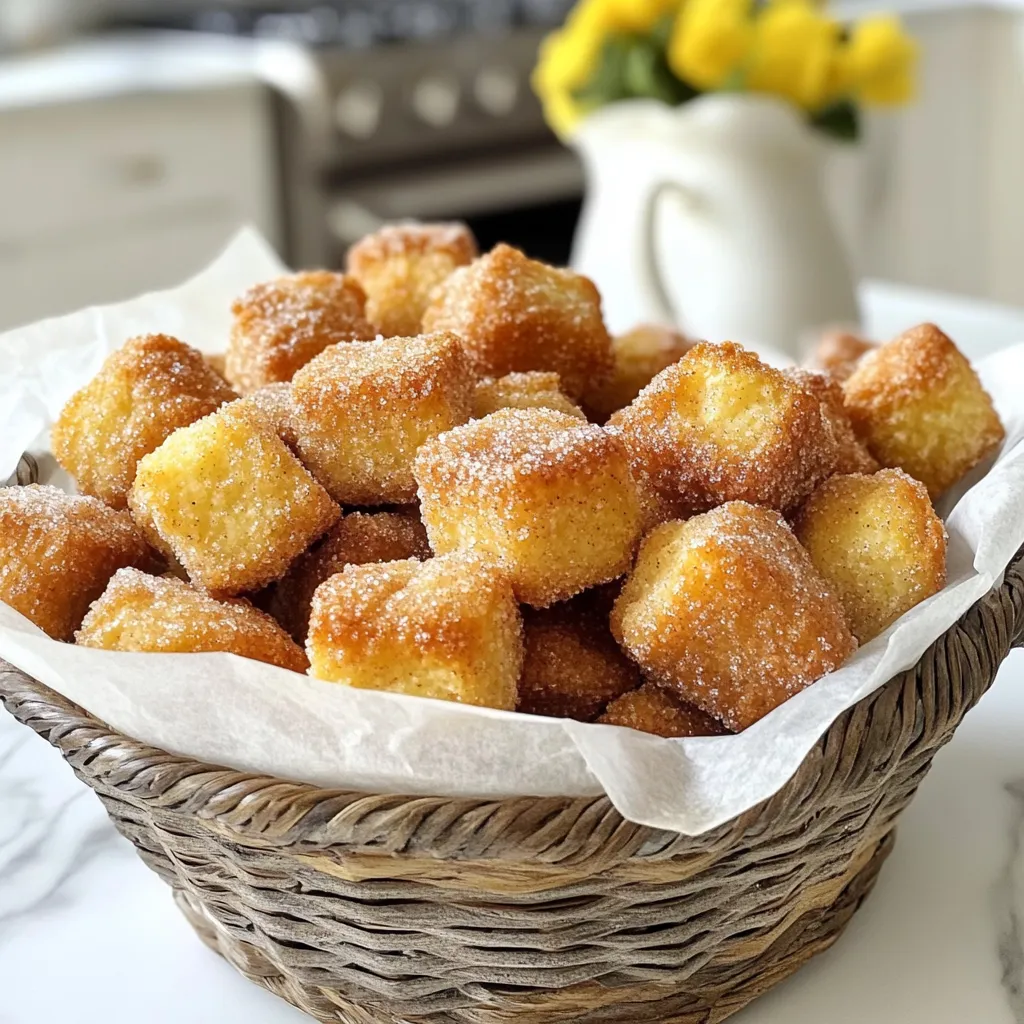 Cinnamon Sugar Pretzel Bites Tasty Delight Recipe