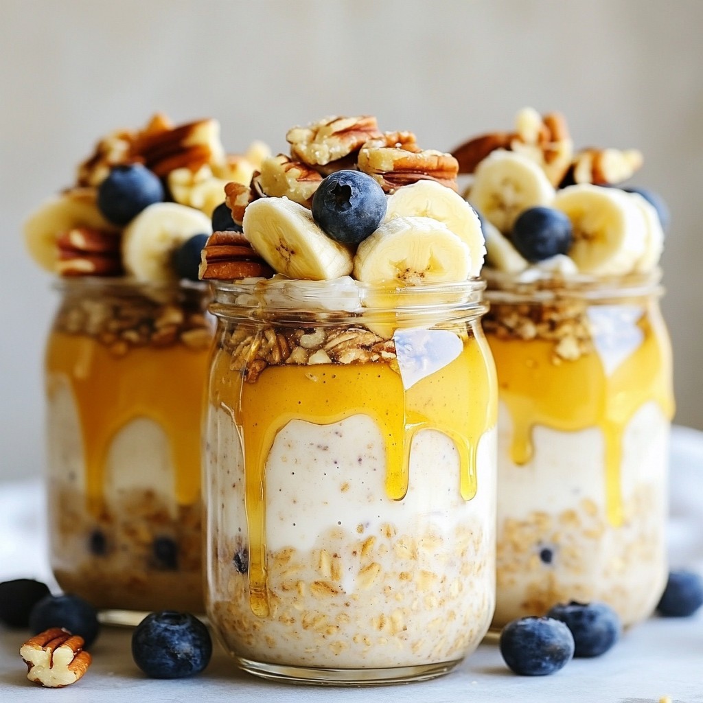 Maple Pecan Overnight Oats Easy and Tasty Recipe