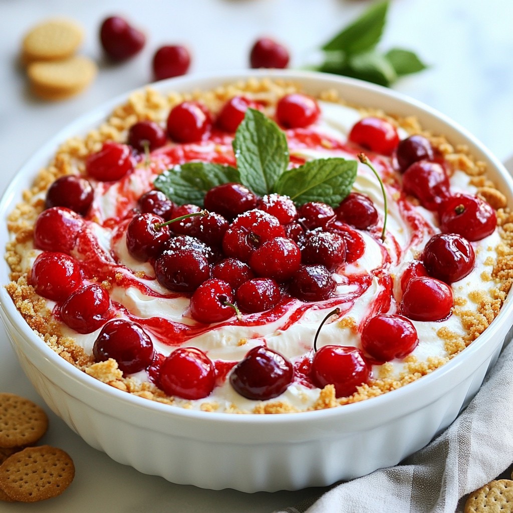 Cherry Cheesecake Dip Delightful and Easy Recipe