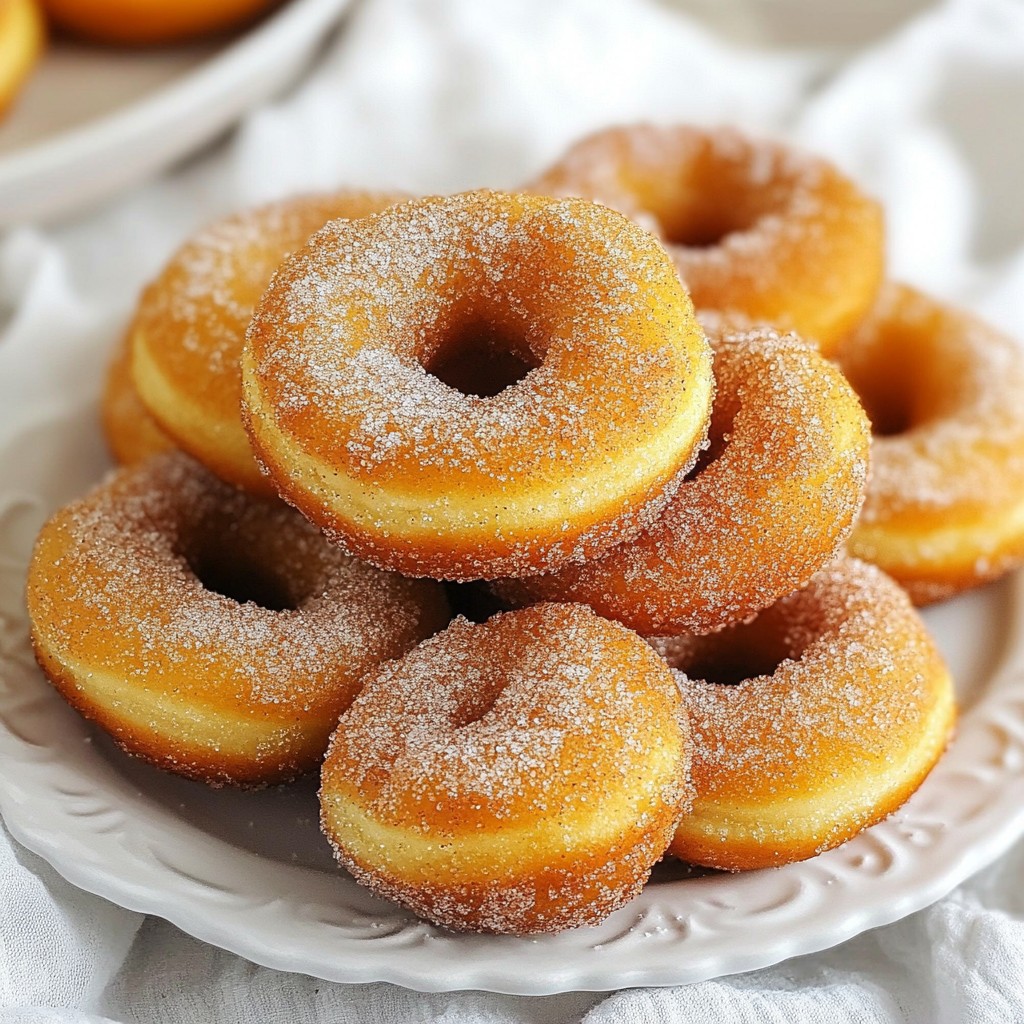 Spiced Apple Cider Donuts Fluffy and Flavorful Treat