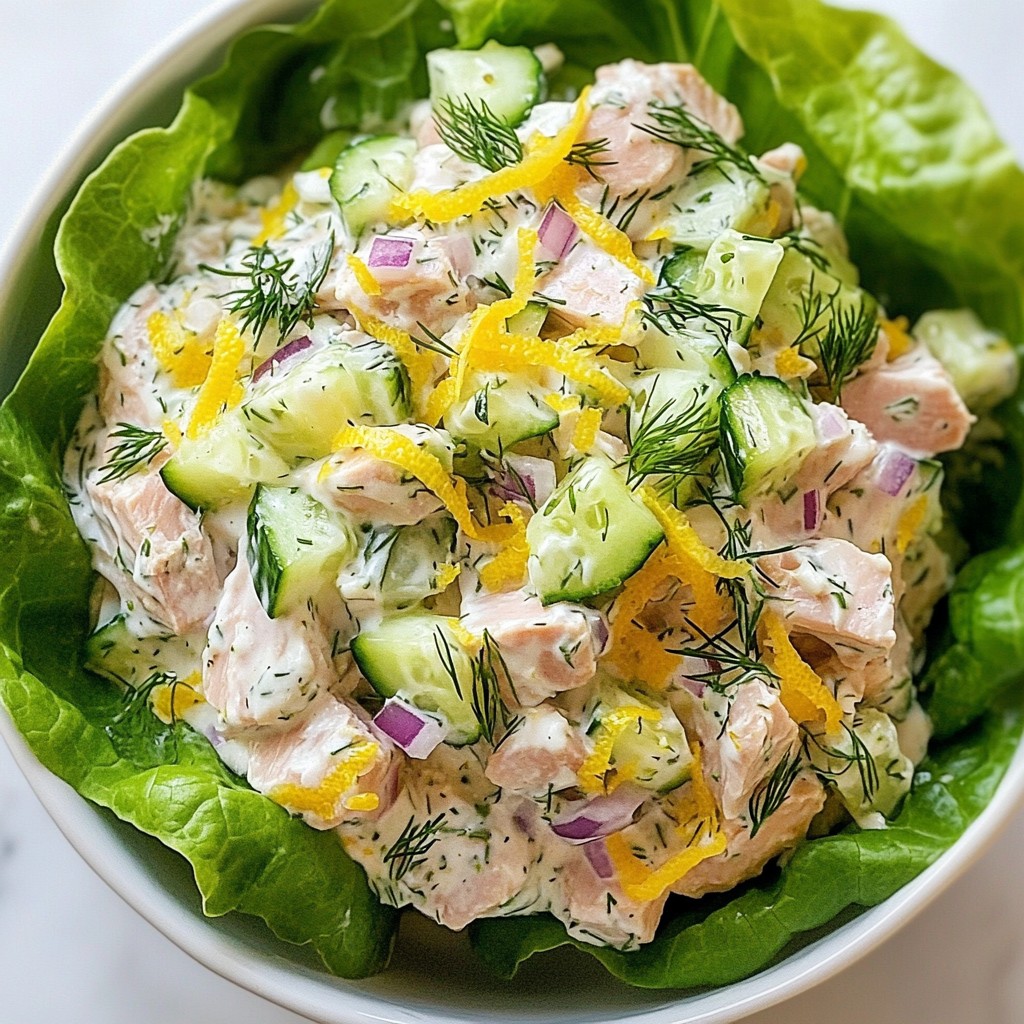 Simple Recipes Lemon Dill Tuna Salad Refreshing Meal