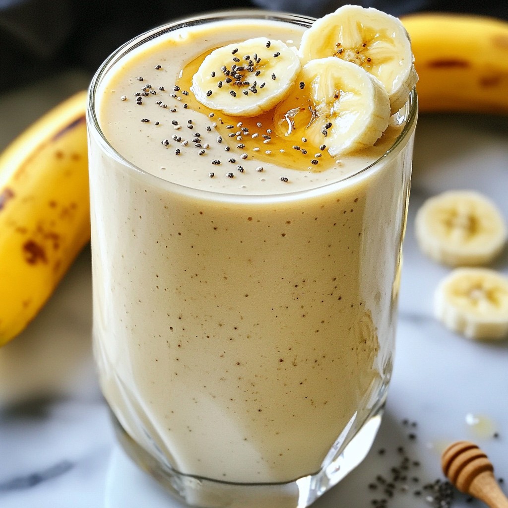 Sweet 15-Minute Meals Banana Nut Smoothie Delight
