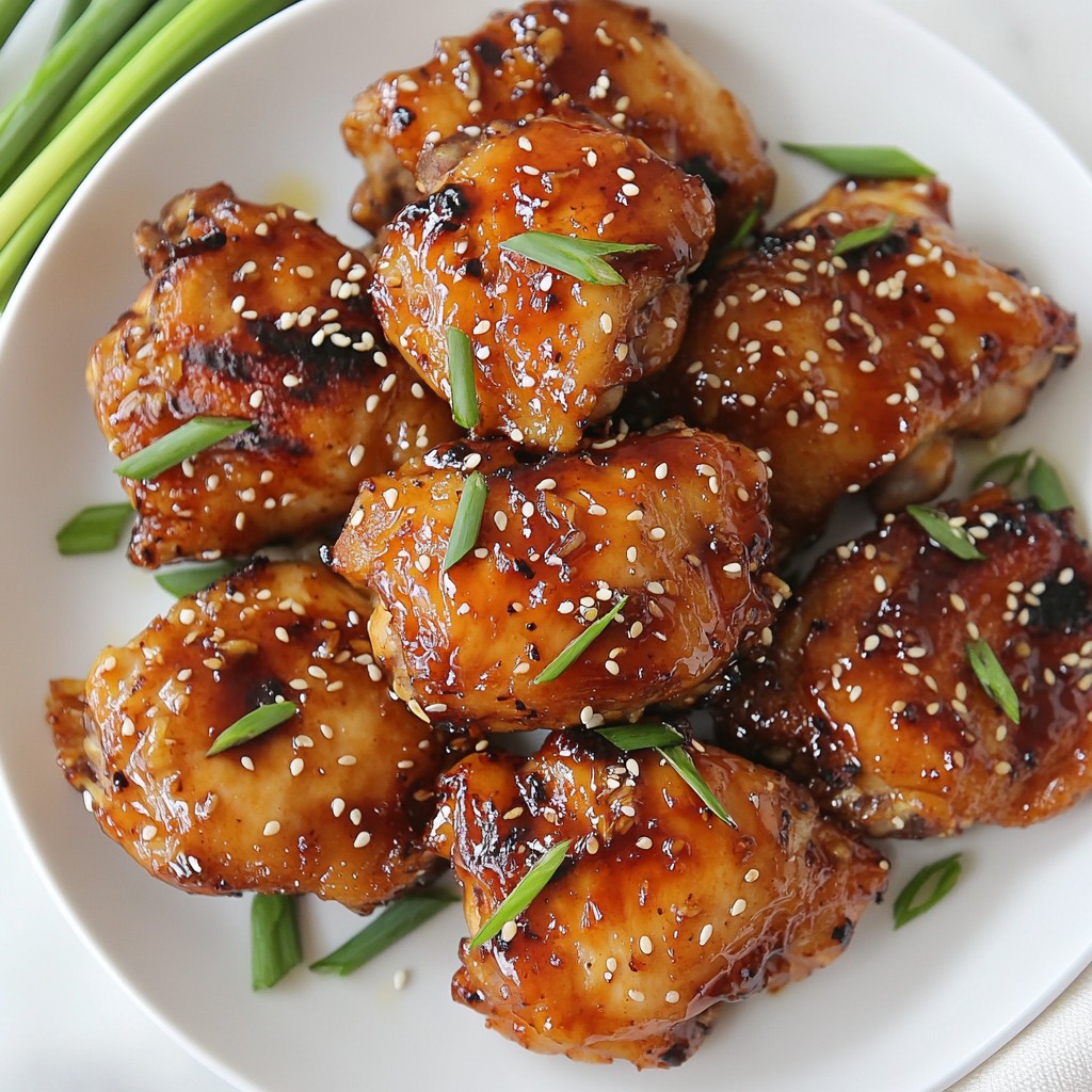Sweet and Spicy Korean Chicken Flavorful Dinner Delight