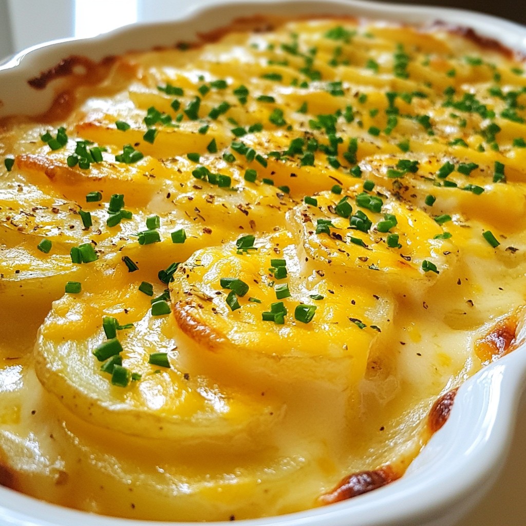 Cheesy Scalloped Potatoes Irresistible Comfort Dish