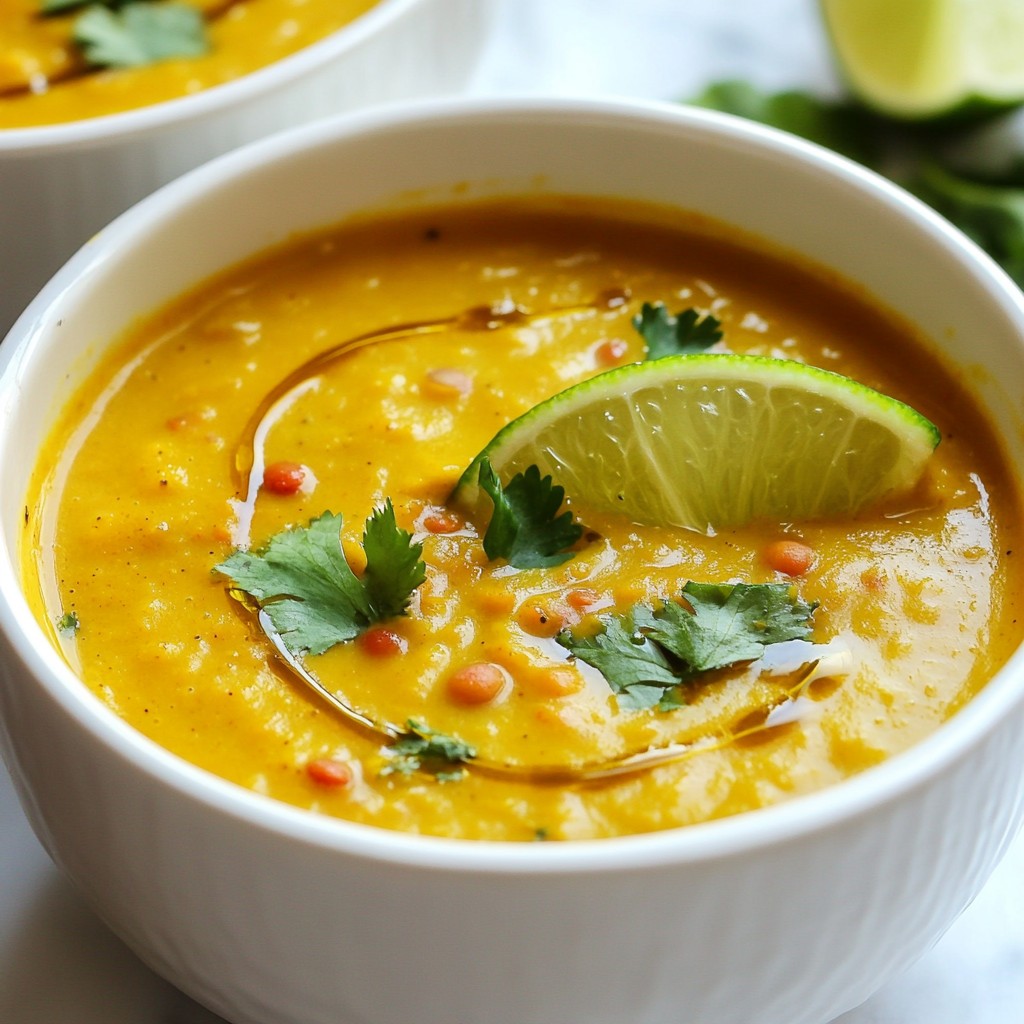 Curried Pumpkin Lentil Soup Flavorful and Simple Recipe