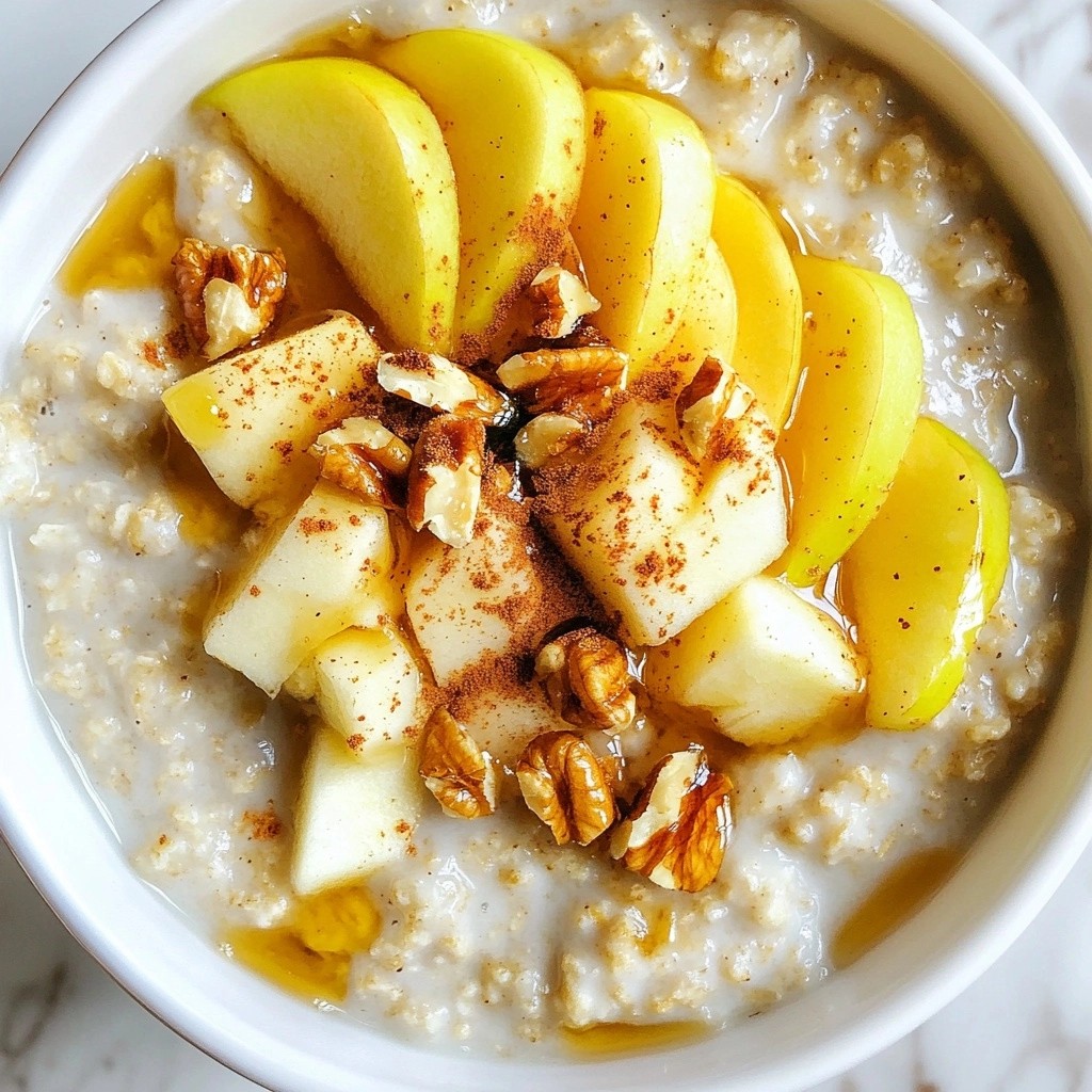 Fluffy Rapid Meals Apple Cinnamon Oatmeal Recipe