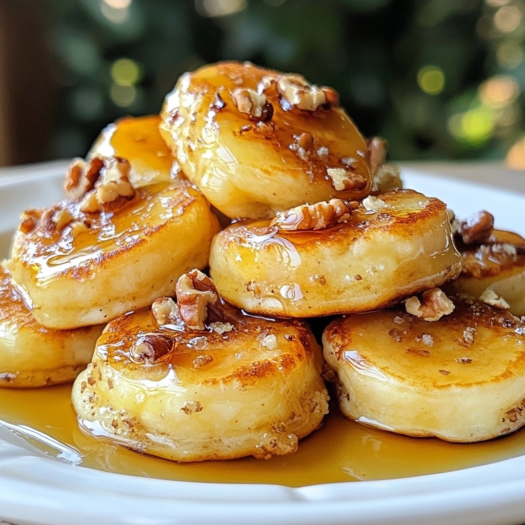 Fluffy Simple Recipes Nutty Banana Pancake Bites
