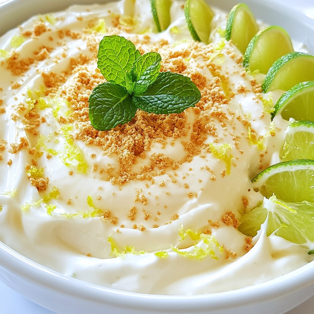 Key Lime Cheesecake Dip Creamy and Zesty Delight