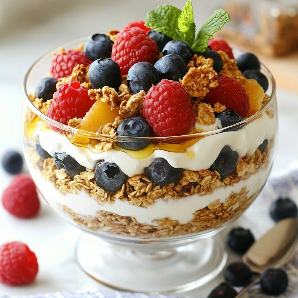 Simple Recipes Greek Yogurt & Berry Parfait Bliss