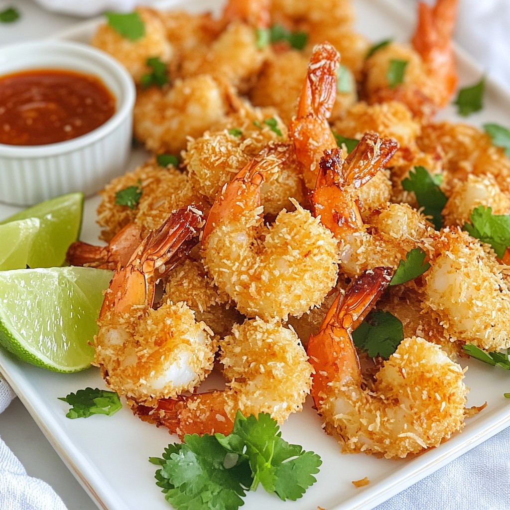 Air Fryer Coconut Shrimp Quick and Crispy Delight