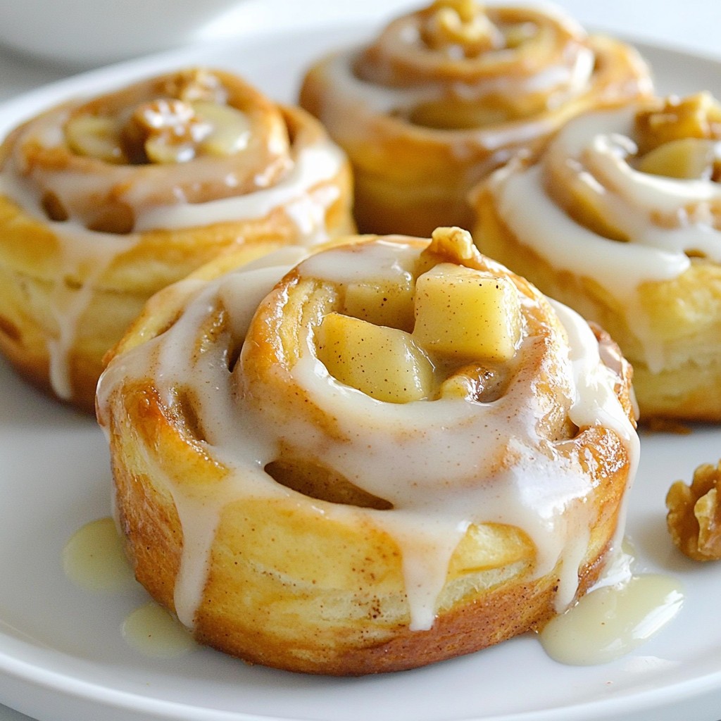 Apple Pie Cinnamon Rolls Irresistible Dessert Delight