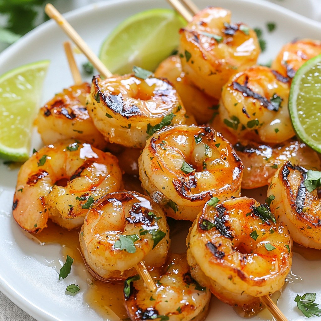 Chili Lime Grilled Shrimp Skewers Easy and Flavorful