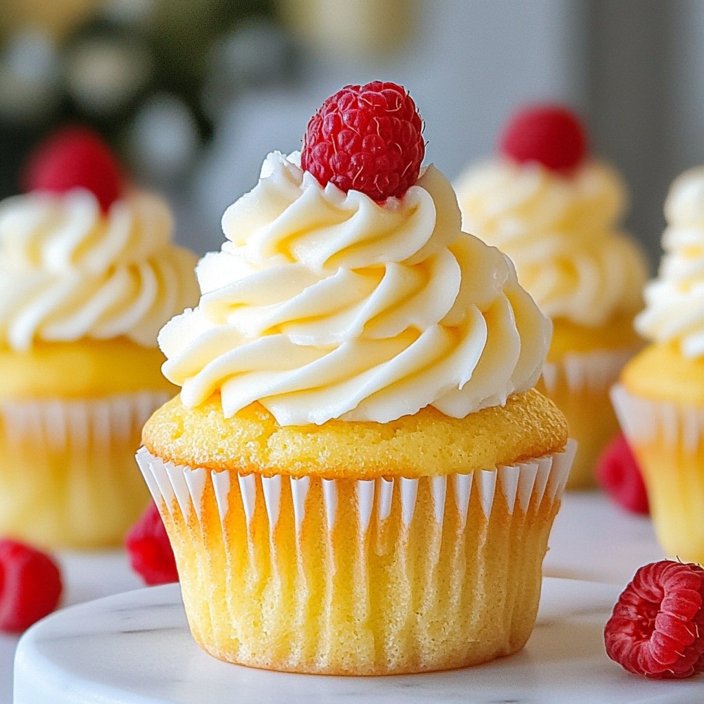 Raspberry Lemonade Cupcakes Delicious Summer Treat