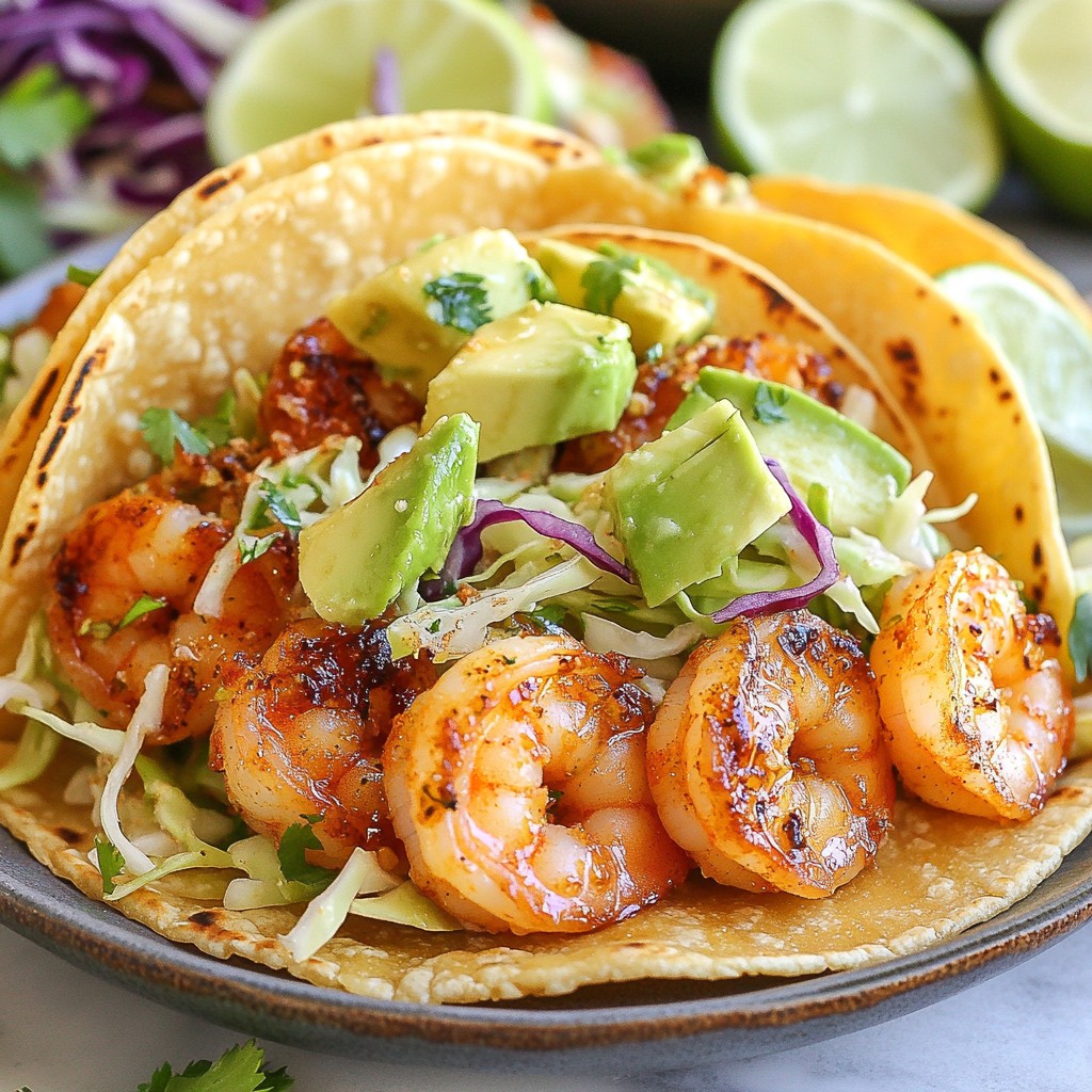 Quick recipes Garlic Lime Shrimp Tacos Tasty & Simple
