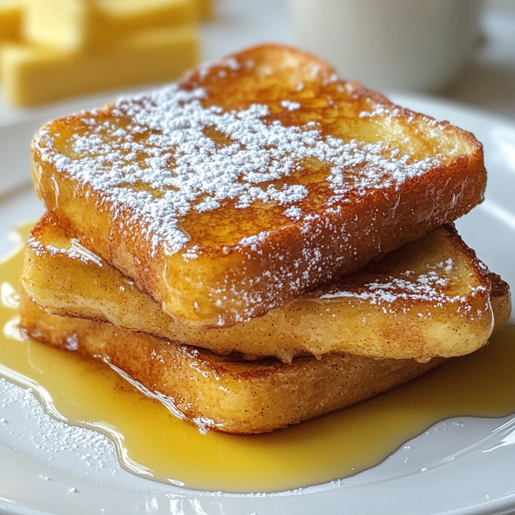 Fluffy Rapid Meals Cinnamon French Toast Delight