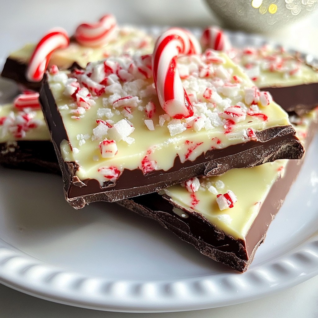 Chocolate Peppermint Bark Irresistible Holiday Treat