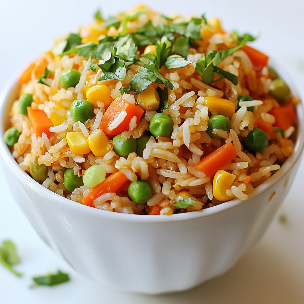Veggie Loaded Fried Rice Flavorful and Easy Meal