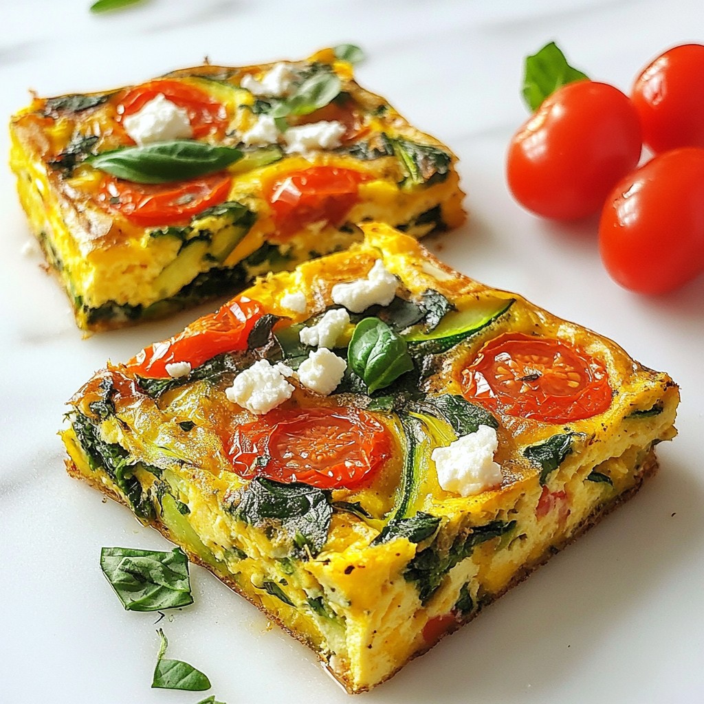Veggie Loaded Frittata Simple and Tasty Recipe