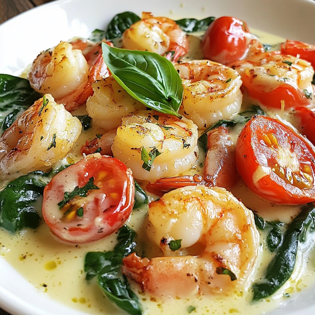 Tuscan Garlic Shrimp Flavorful and Simple Dish