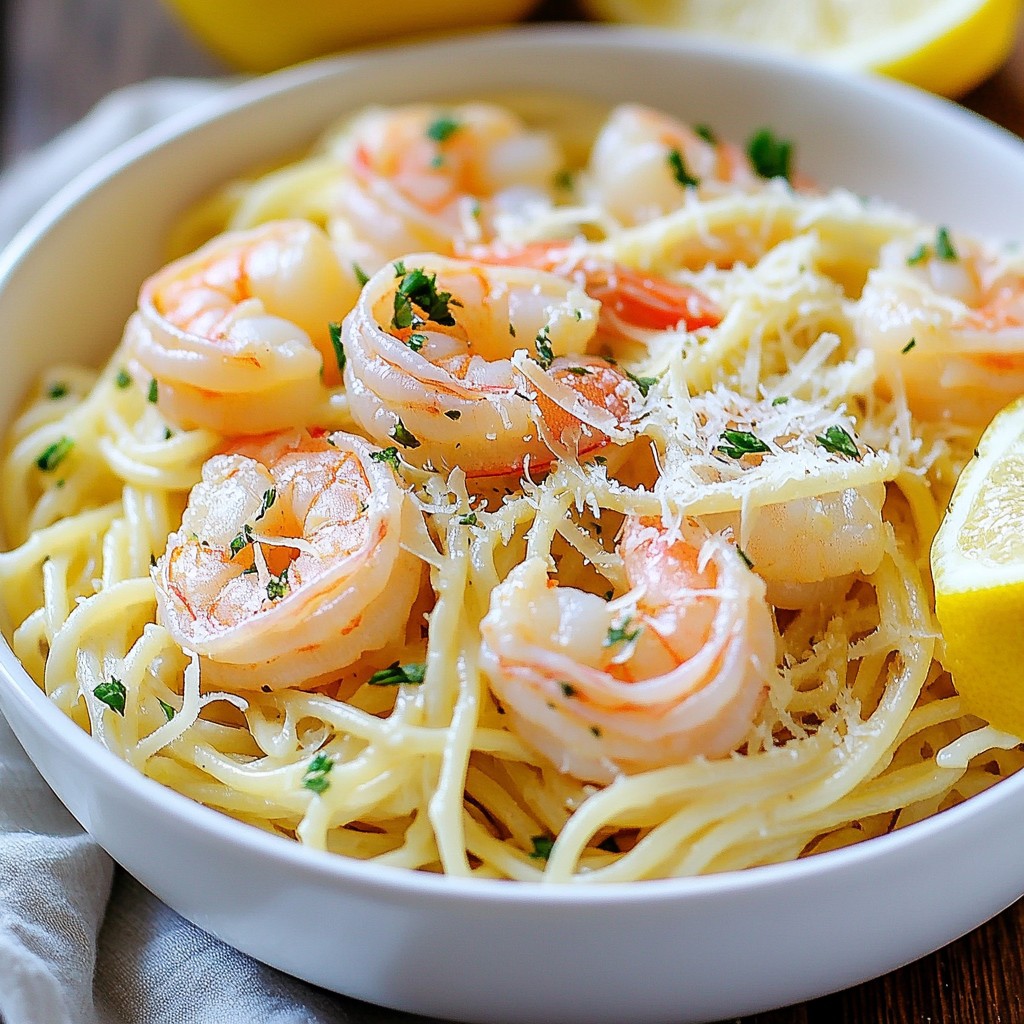 Fresh 15-Minute Meals Lemon Herb Shrimp Pasta Delight