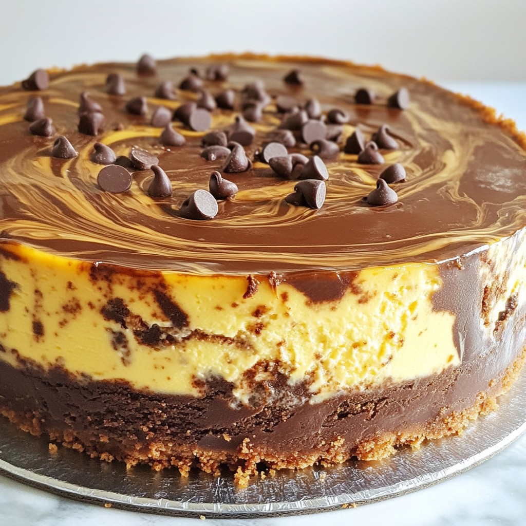 Mocha Swirl Cheesecake Delightfully Creamy Recipe