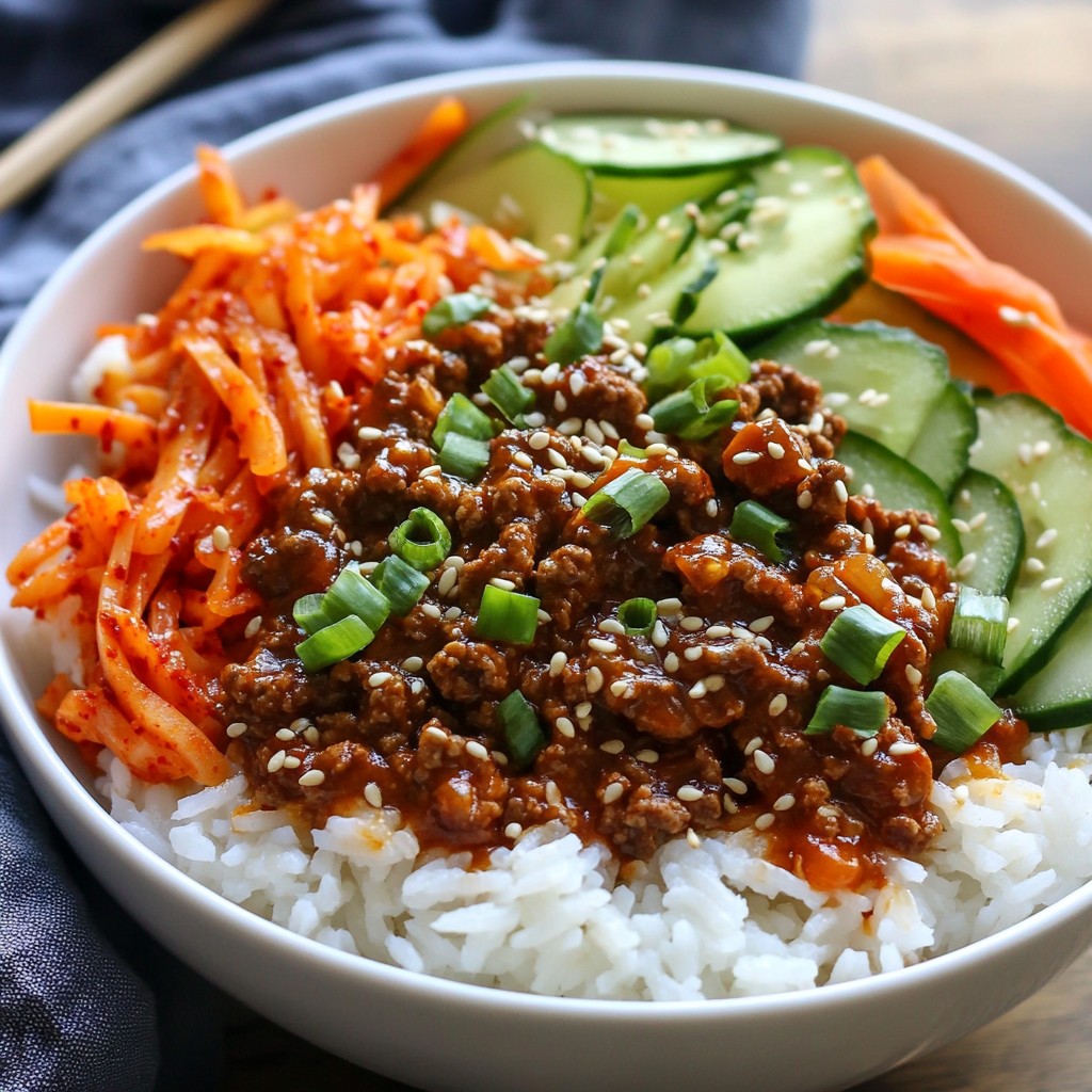 Spicy Korean Beef Bowls Flavor-Packed Weeknight Meal