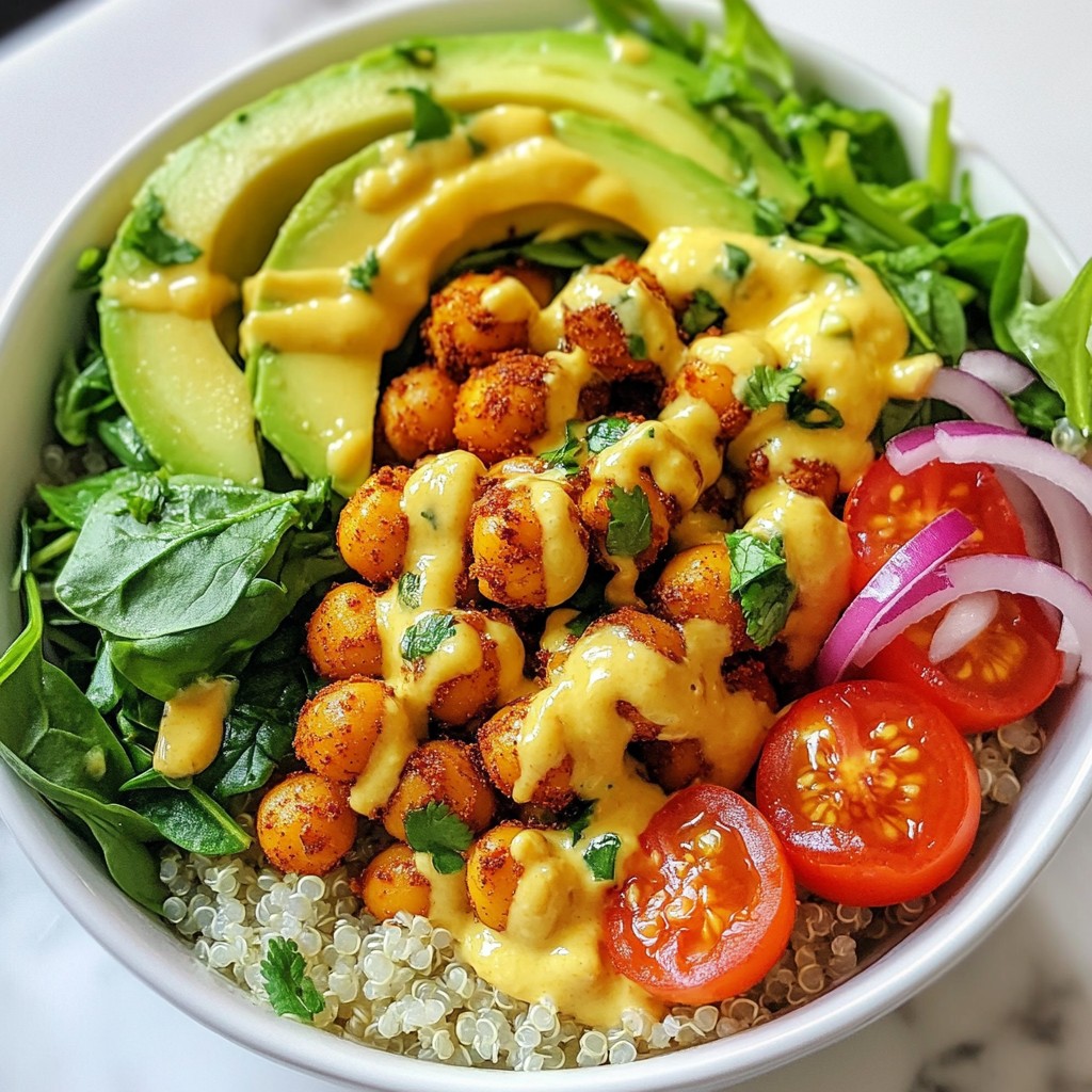 Masala Chickpea Buddha Bowl Flavorful and Nutritious Dish