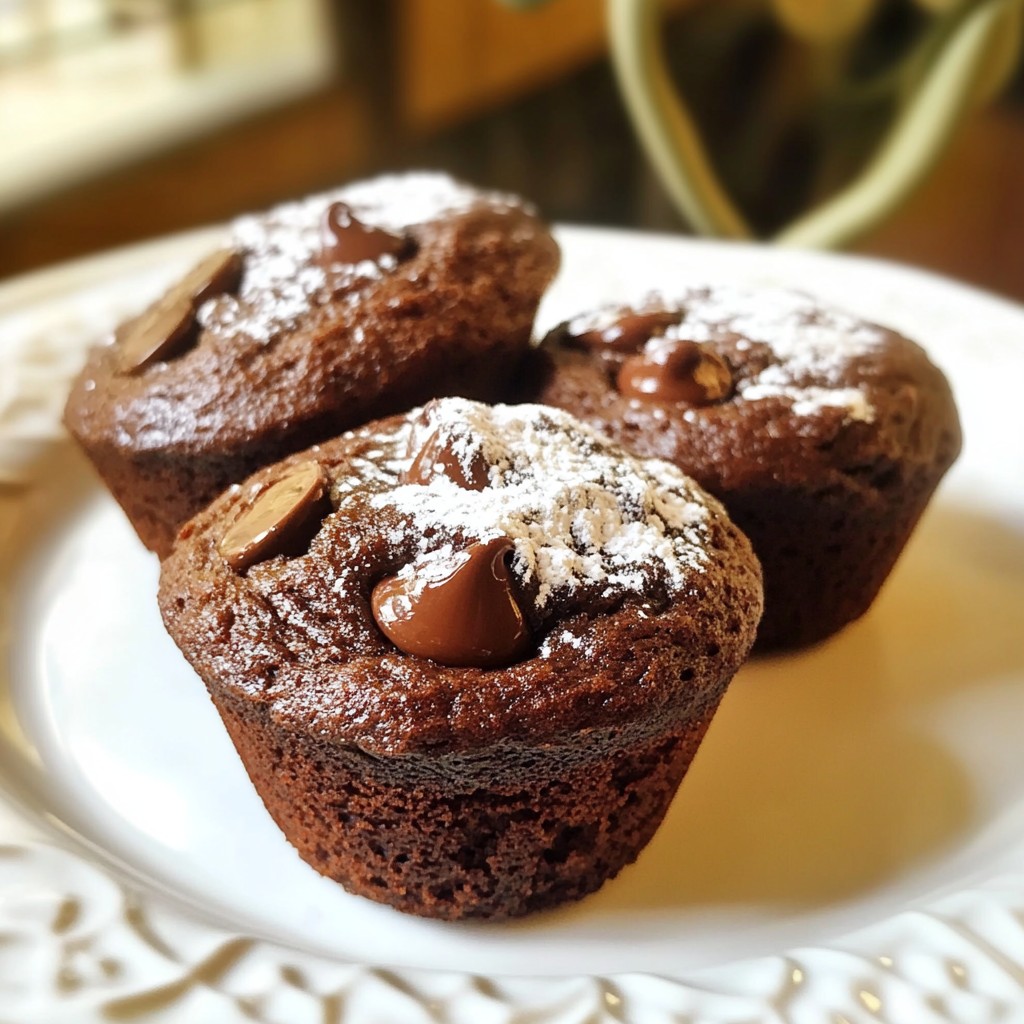 Double Chocolate Banana Muffins Irresistible Recipe