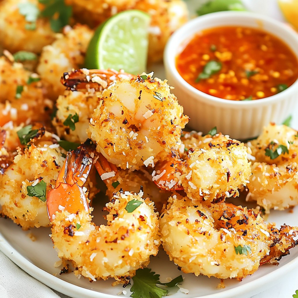 Air Fryer Coconut Shrimp Crispy and Delicious Treat