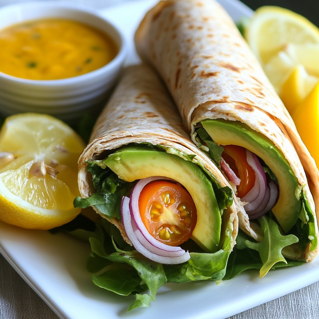 Zesty Quick Recipes Turkey Turkey Ham & Avocado Wraps