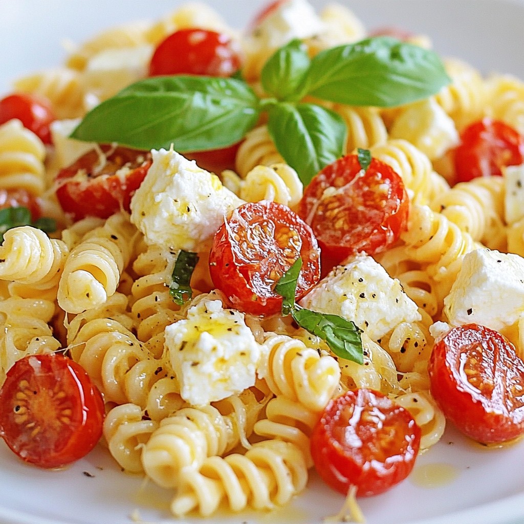 TikTok Baked Feta Pasta Quick and Delicious Recipe