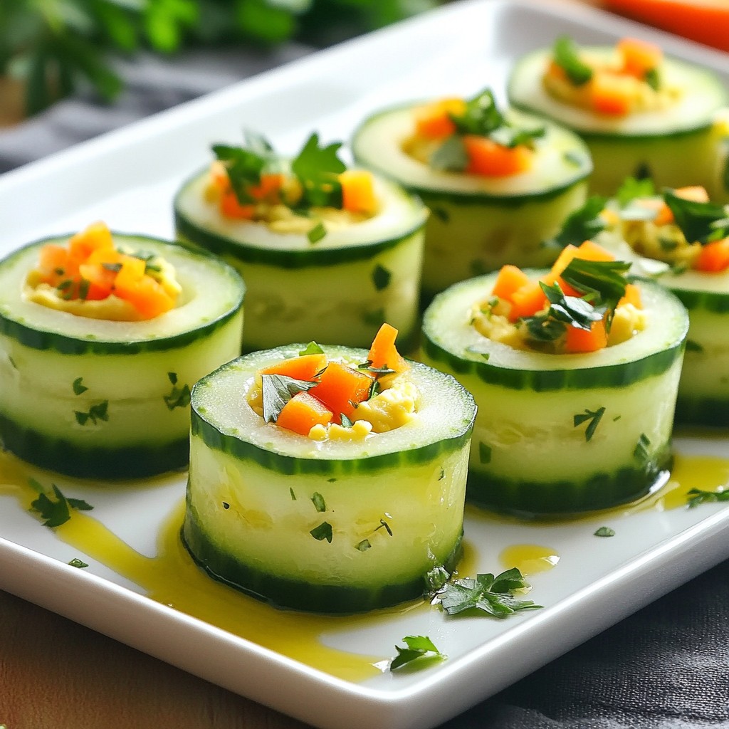 Simple Recipes Cucumber Hummus Wraps Delightful Snack