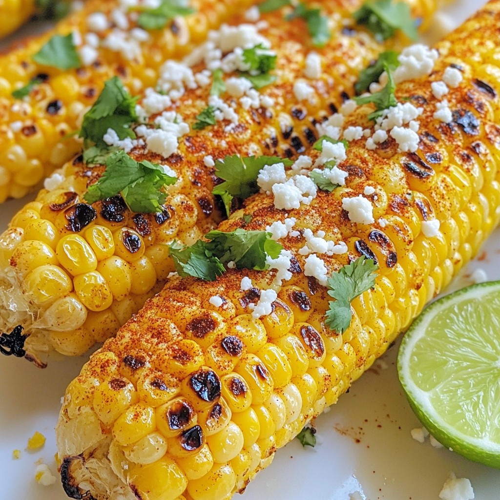 Chili Lime Grilled Corn Zesty and Flavorful Recipe