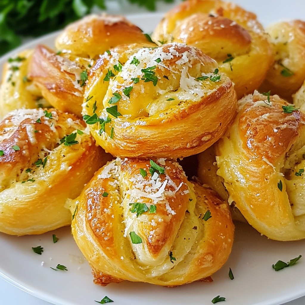 Garlic Parmesan Knots Irresistible and Easy Recipe