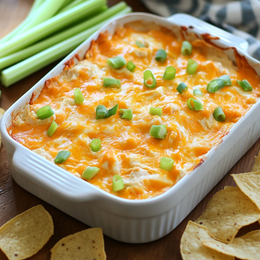 Buffalo Chicken Dip Tasty Party Snack Recipe
