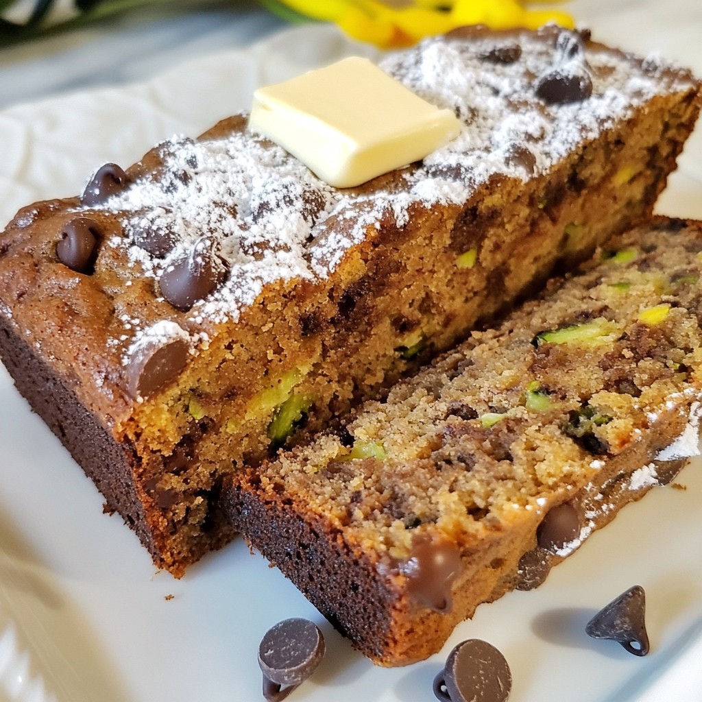 Chocolate Chip Zucchini Bread Delightful and Easy Recipe