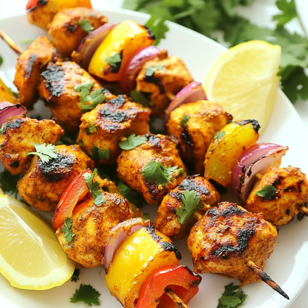 Tandoori Chicken Skewers Flavorful and Simple Recipe