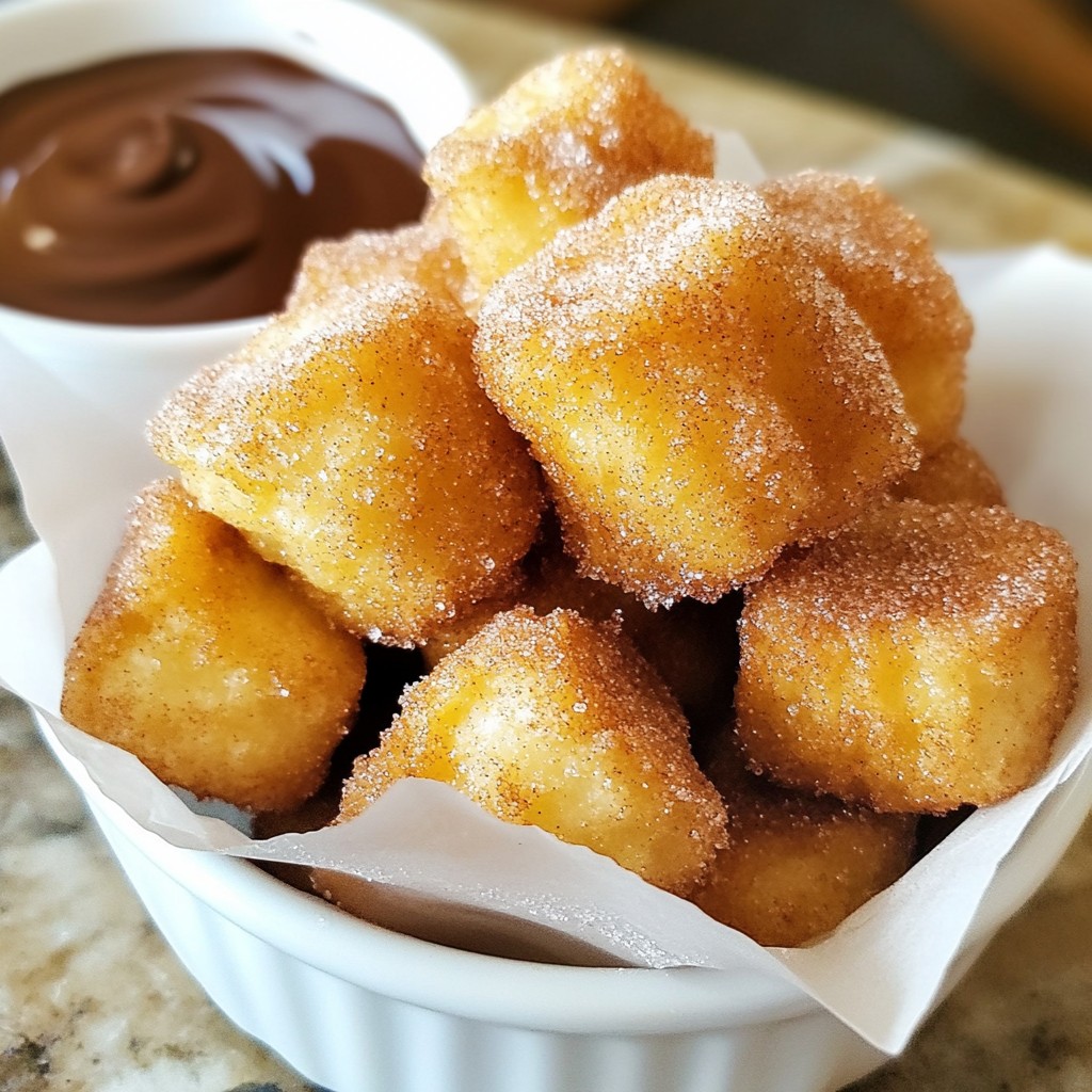Cinnamon Sugar Churro Bites Simple and Tasty Treat