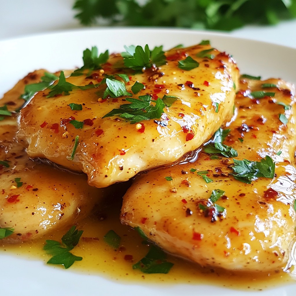 Sweet & Spicy 15-minute Meals Honey Mustard Chicken Delight