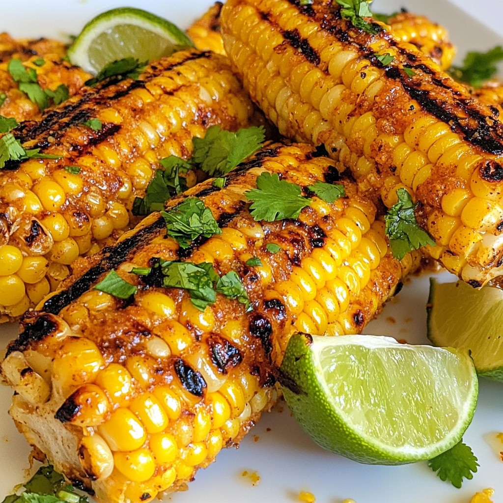 Chili Lime Grilled Corn Ribs Fresh and Flavorful Grilling