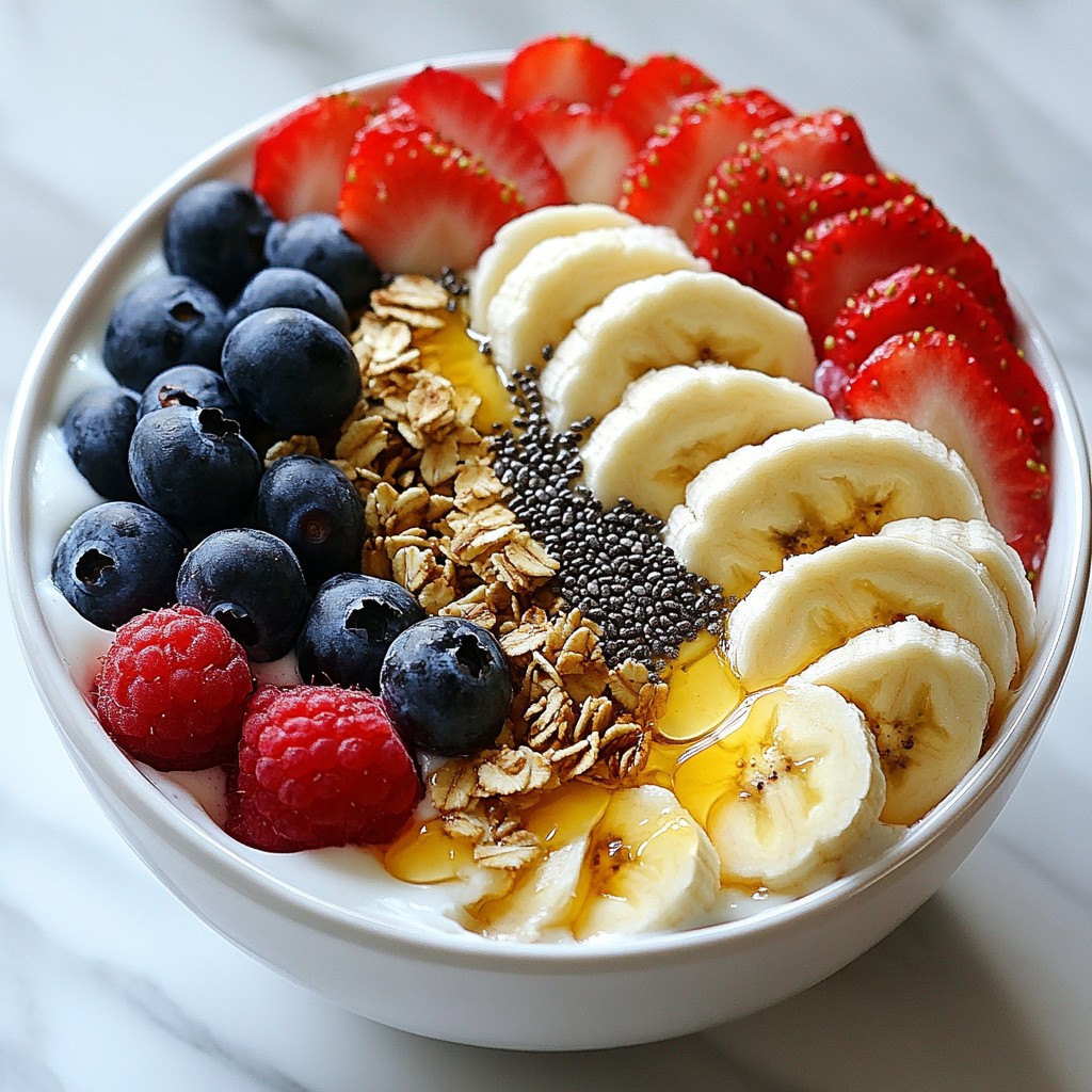 Rapid Meals Berry & Yogurt Breakfast Bowl Delight