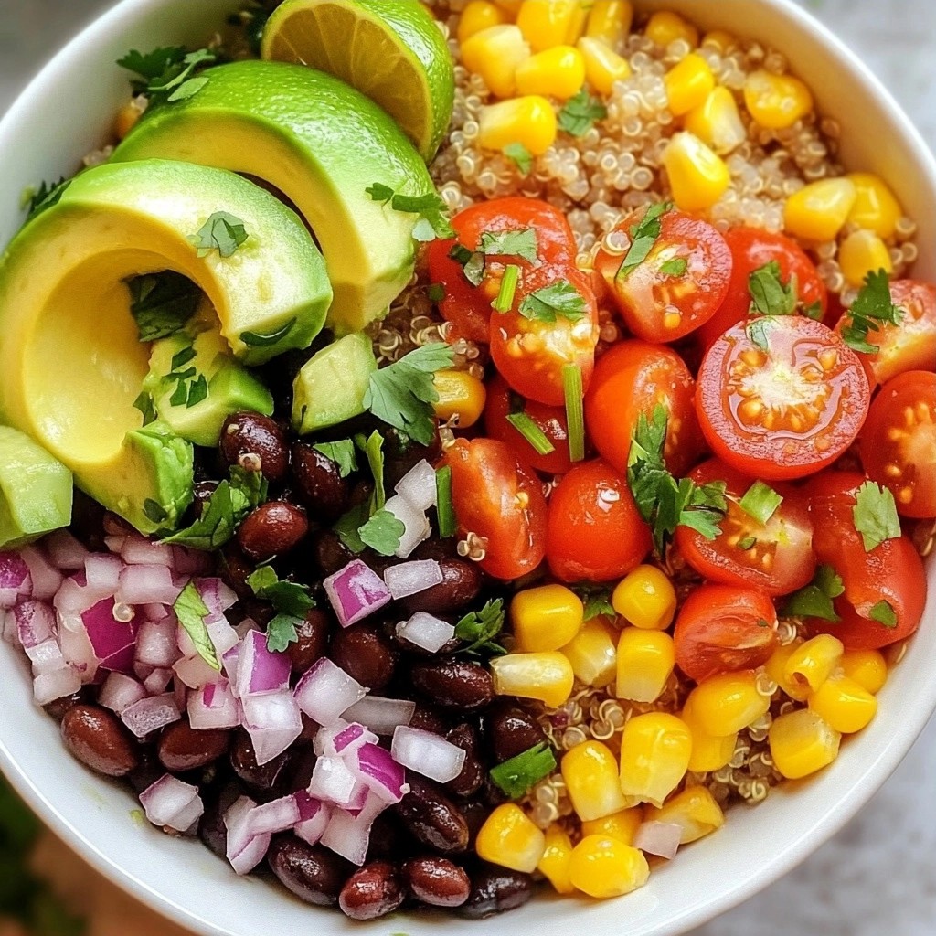 Zesty Quick Recipes Lime & Black Bean Bowl Delight