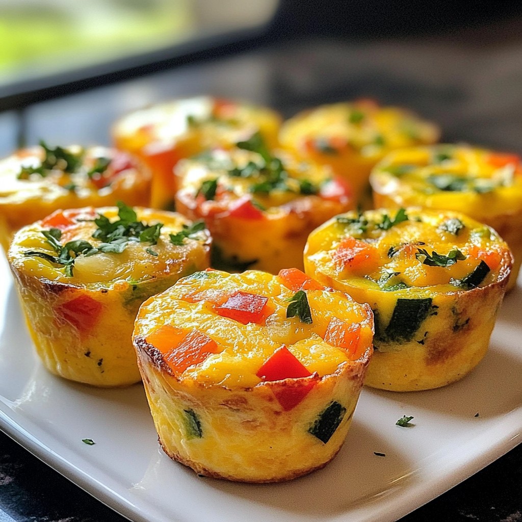 Veggie Loaded Egg Muffins Flavorful and Easy Recipe