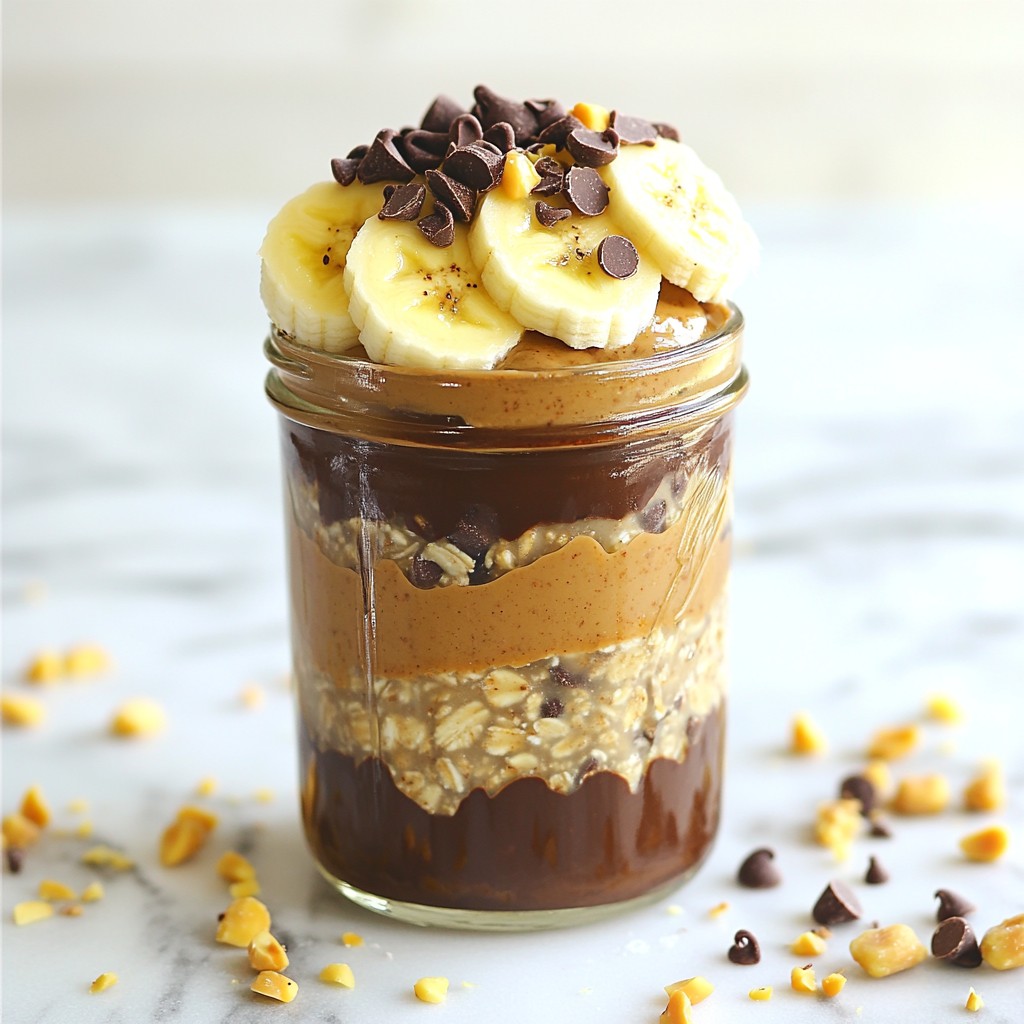 Peanut Butter Cup Overnight Oats Simple and Tasty