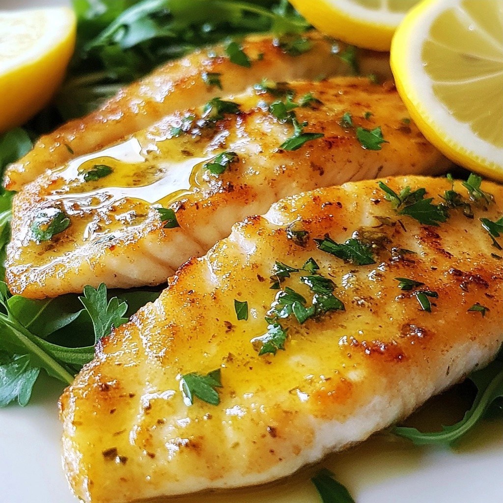 Savory 15-Minute Meals Lemon Herb Tilapia Delight